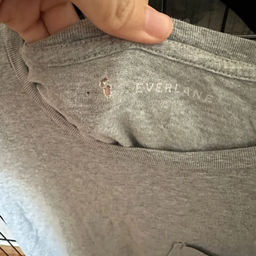 Everlane Gray Cotton Shirt - Image 4