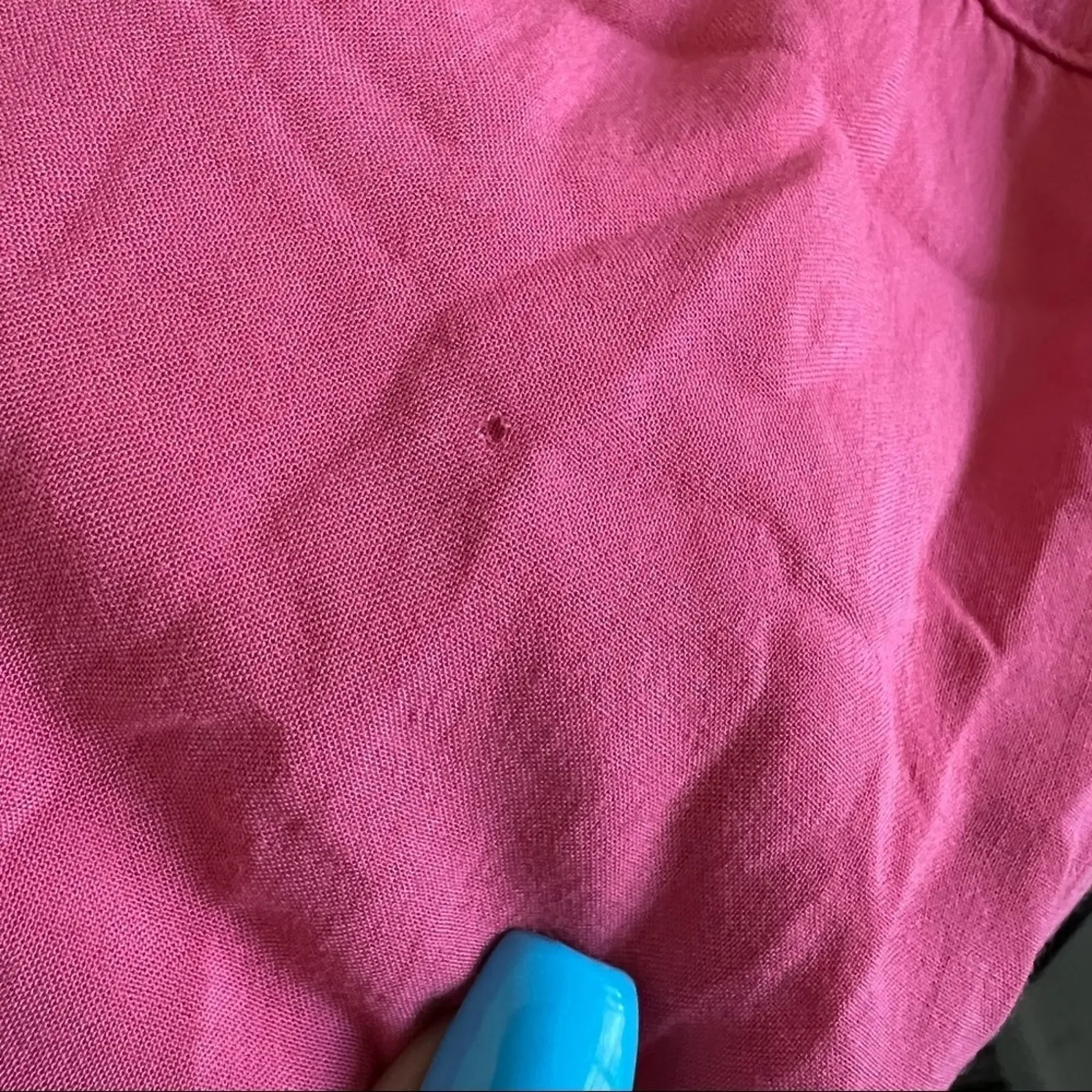 Splendid Dress Pink Blaze Exposed Zip Soft Rayon Large - Image 10