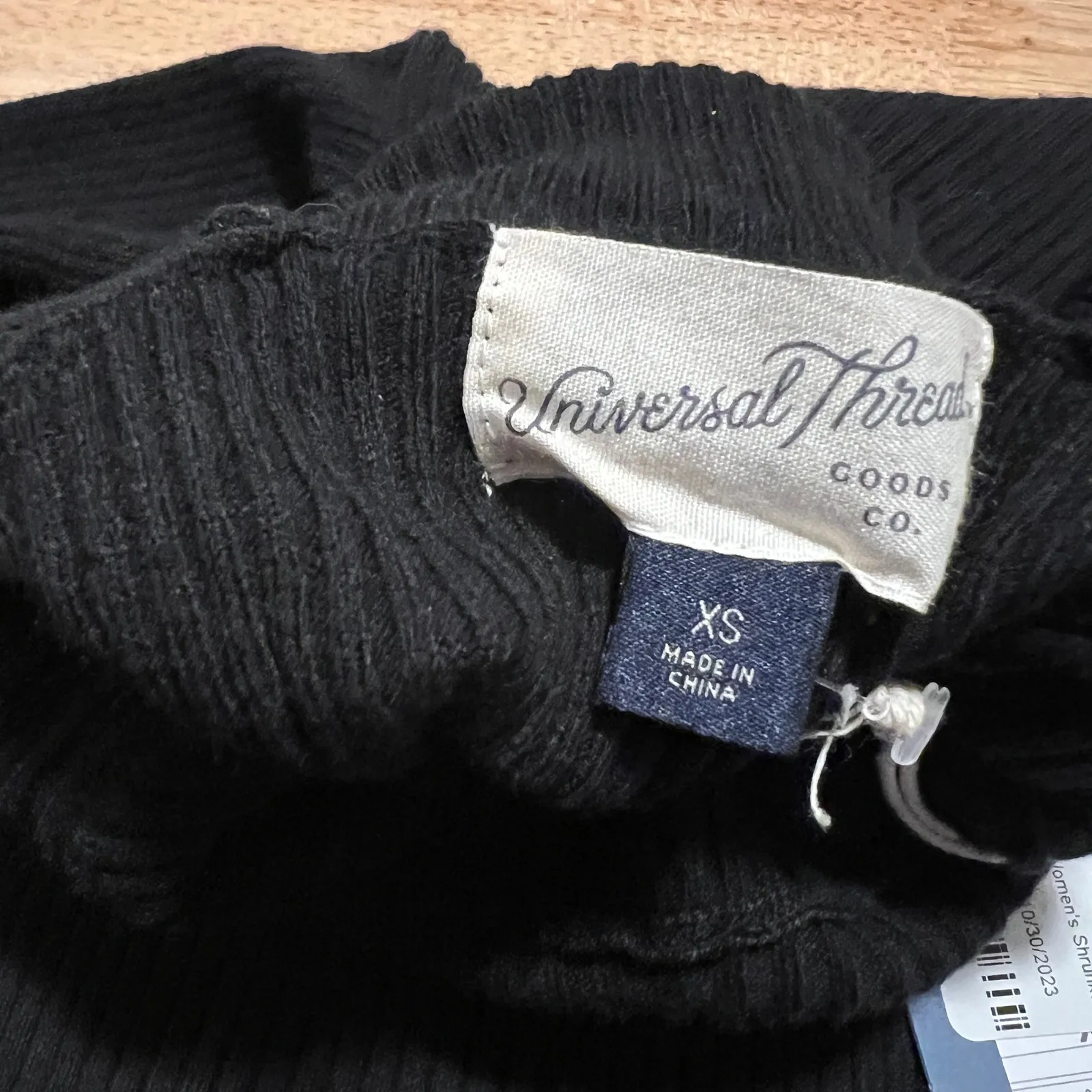 Universal Thread Women's Black Ribbed Turtleneck Pullover Sweater - XS - NWT - Image 2
