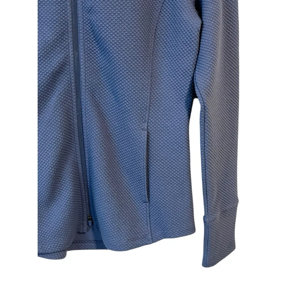 Lady Hagen Quarter Zip Jacket Womens Size XS Blue Textured Golf Activewear Top - Image 5