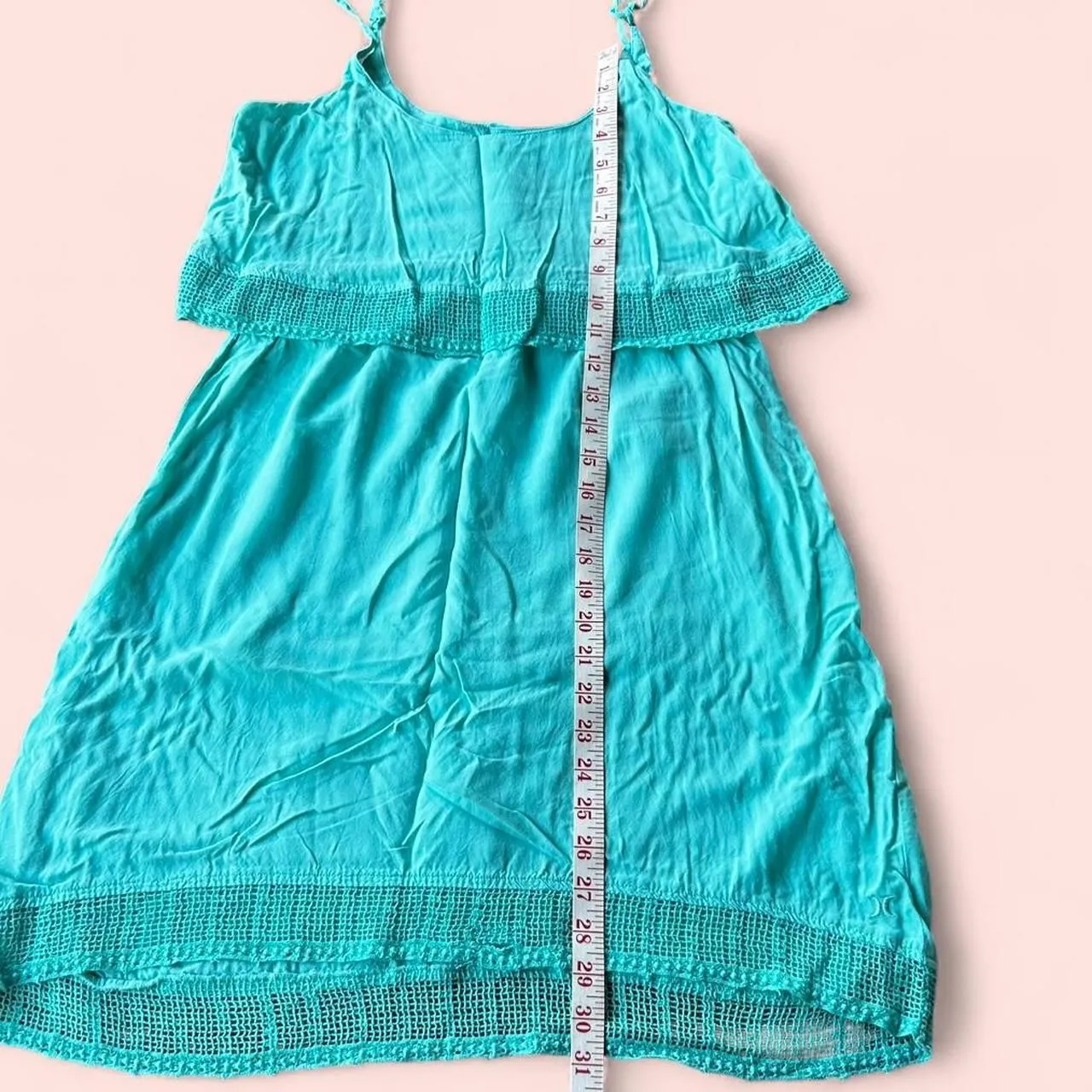 Blue boho fairy cottage dress from Hurley - Image 2