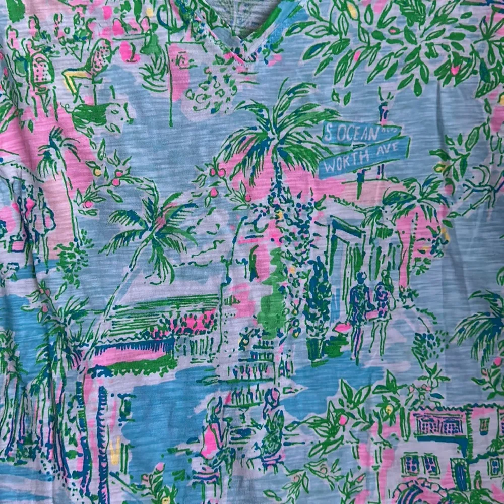 Lilly Pulitzer Palm Beach Tee - Image 3