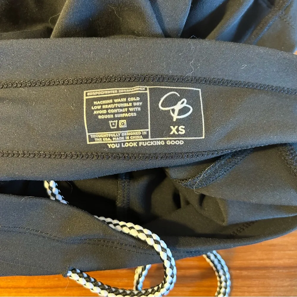 Celestial Bodiez Shorts in Black with Side Pocket - Image 4