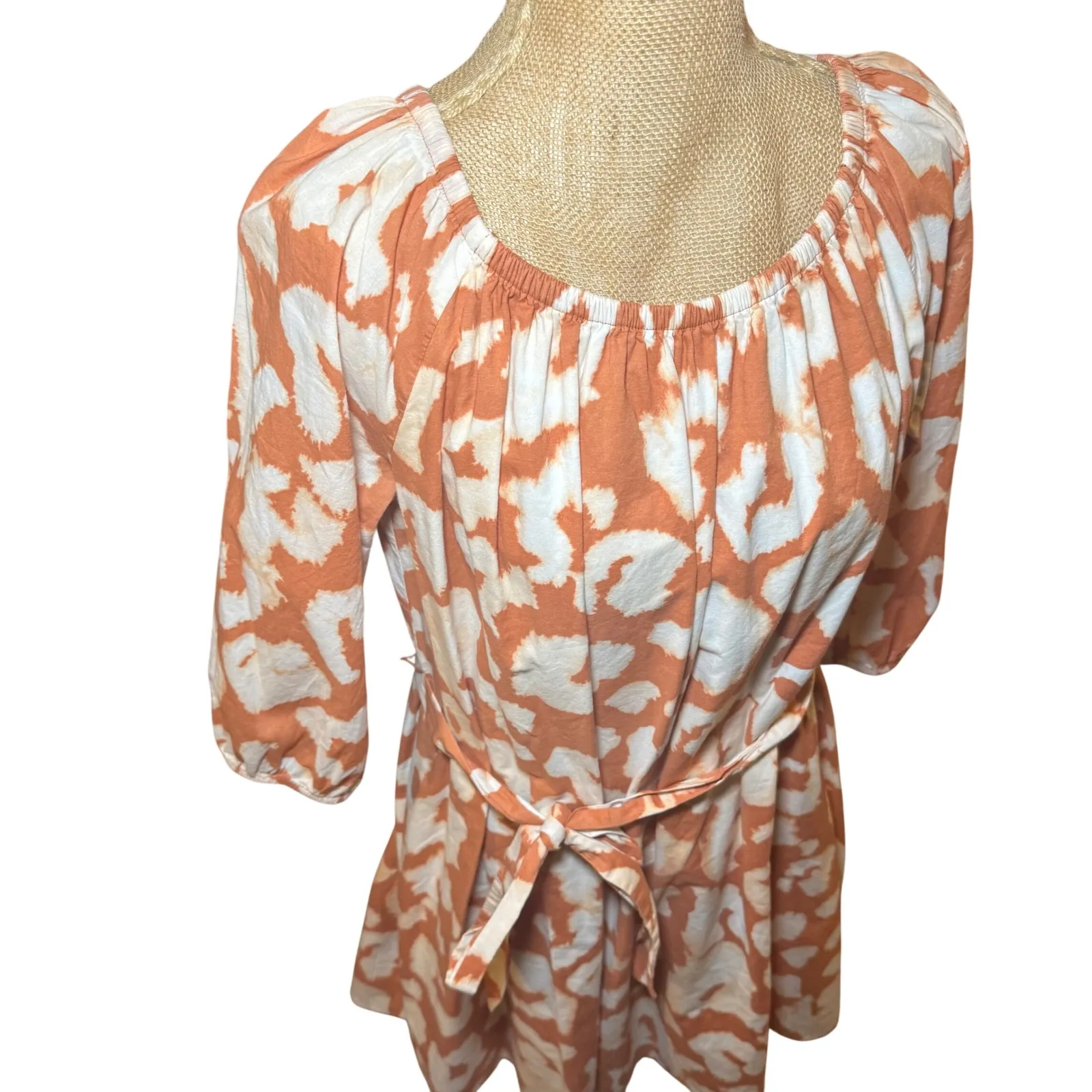 Elizabeth and James uptown tie dye waist Dress boho Art Deco Fairy Mini  S - Image 4