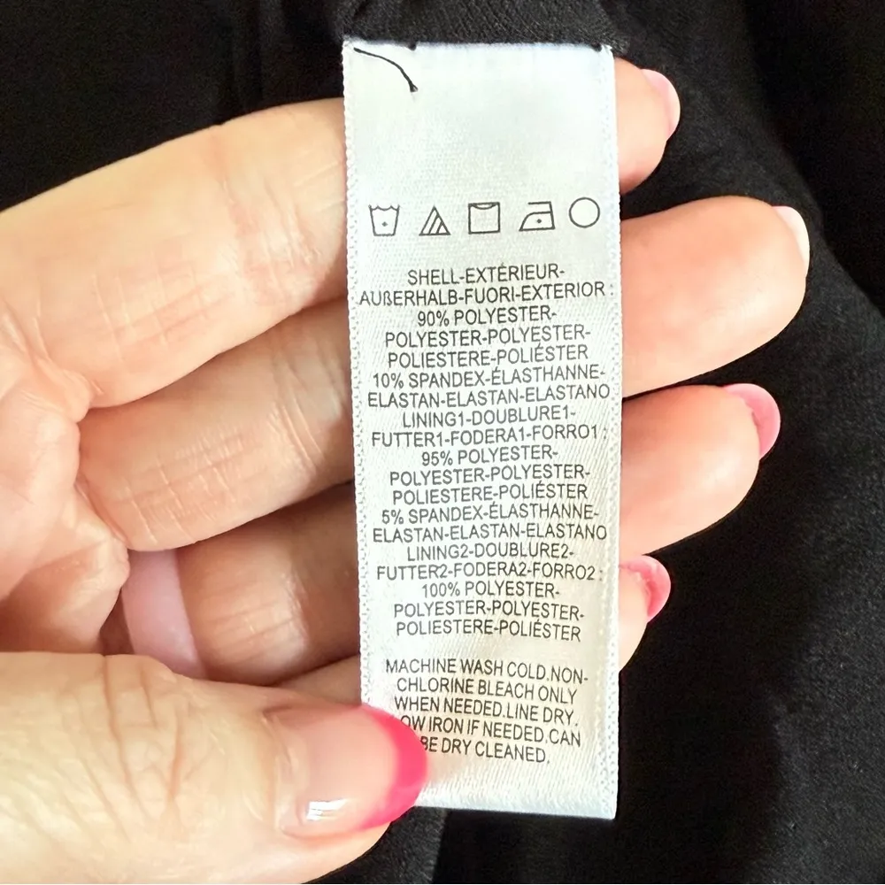 NWT Dress the Population Leighton Dress Black Size Medium - Image 8