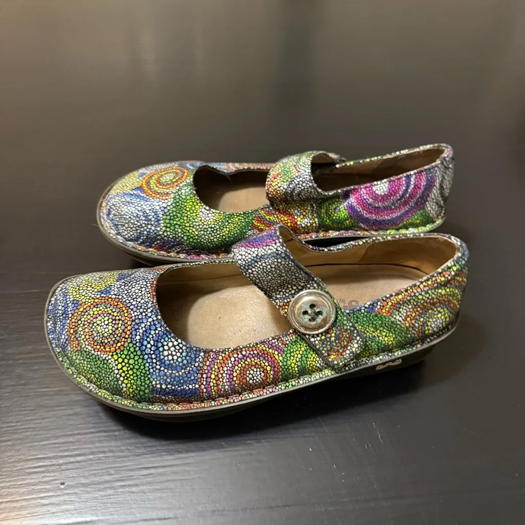 Alegria professional, Colorful Shoes Black Size 6 - Image 3