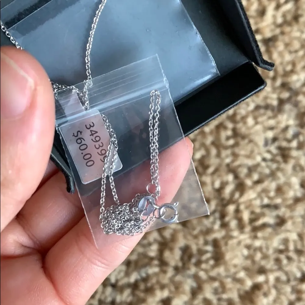 Sterling silver necklace - Image 3