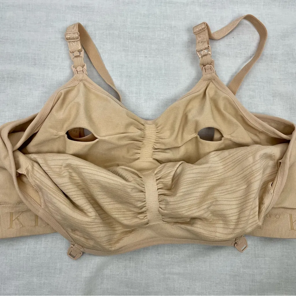 Kindred Bravely Sublime Hands Free Pumping & Nursing Bra Beige Tan Size undefined - Image 2