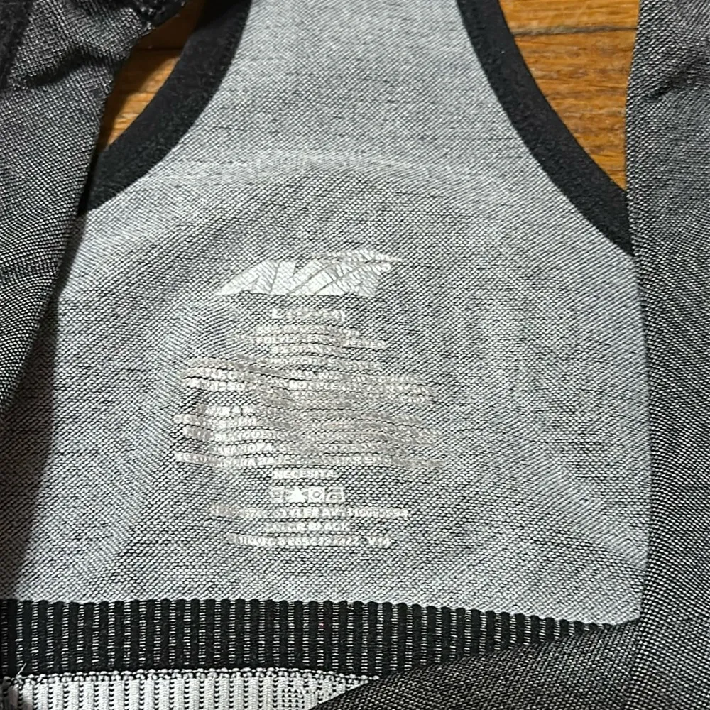 Avia Women's Two Tone Gray High Impact Sports Bra, L (12/14) - Image 3