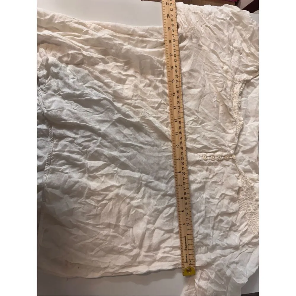 White Arizona blouse size large - Image 7