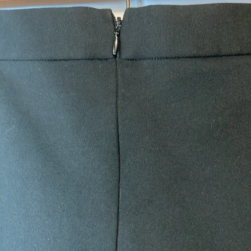 Jason Wu x Eloquii Faux Wrap Ruffle Black Skirt - Image 5