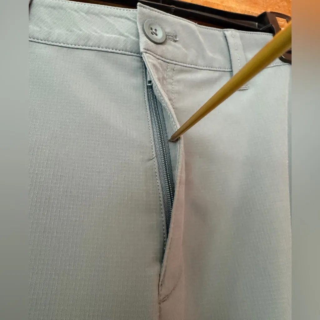 Eddie Bauer Womens Gray Ripstop Cropped Outdoor Hiking Utility Sports Pants 10 - Image 4