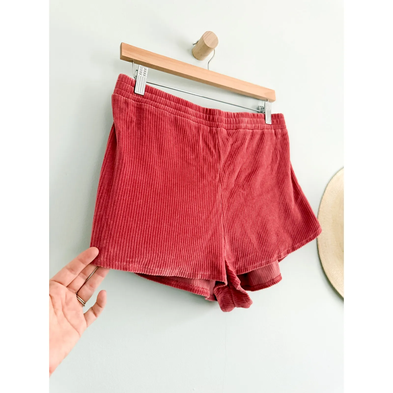 Sézane | NWT Roxanne Corduroy Shorts Rose Pink | Size XXL - Image 4
