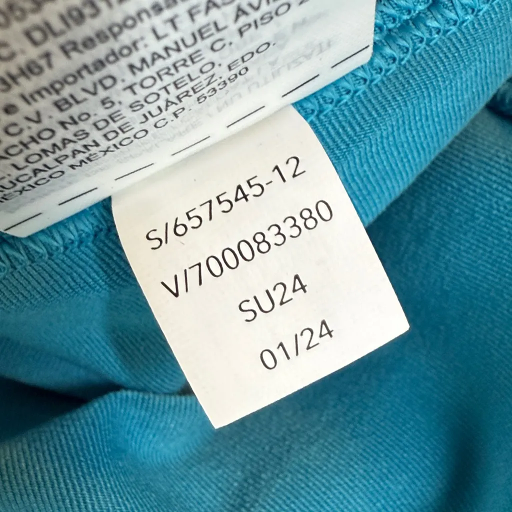 Athleta Ace Tennis Golf Activewear Skort Skirt 13.5" in Pacific Blue W2075 Sz L - Image 11