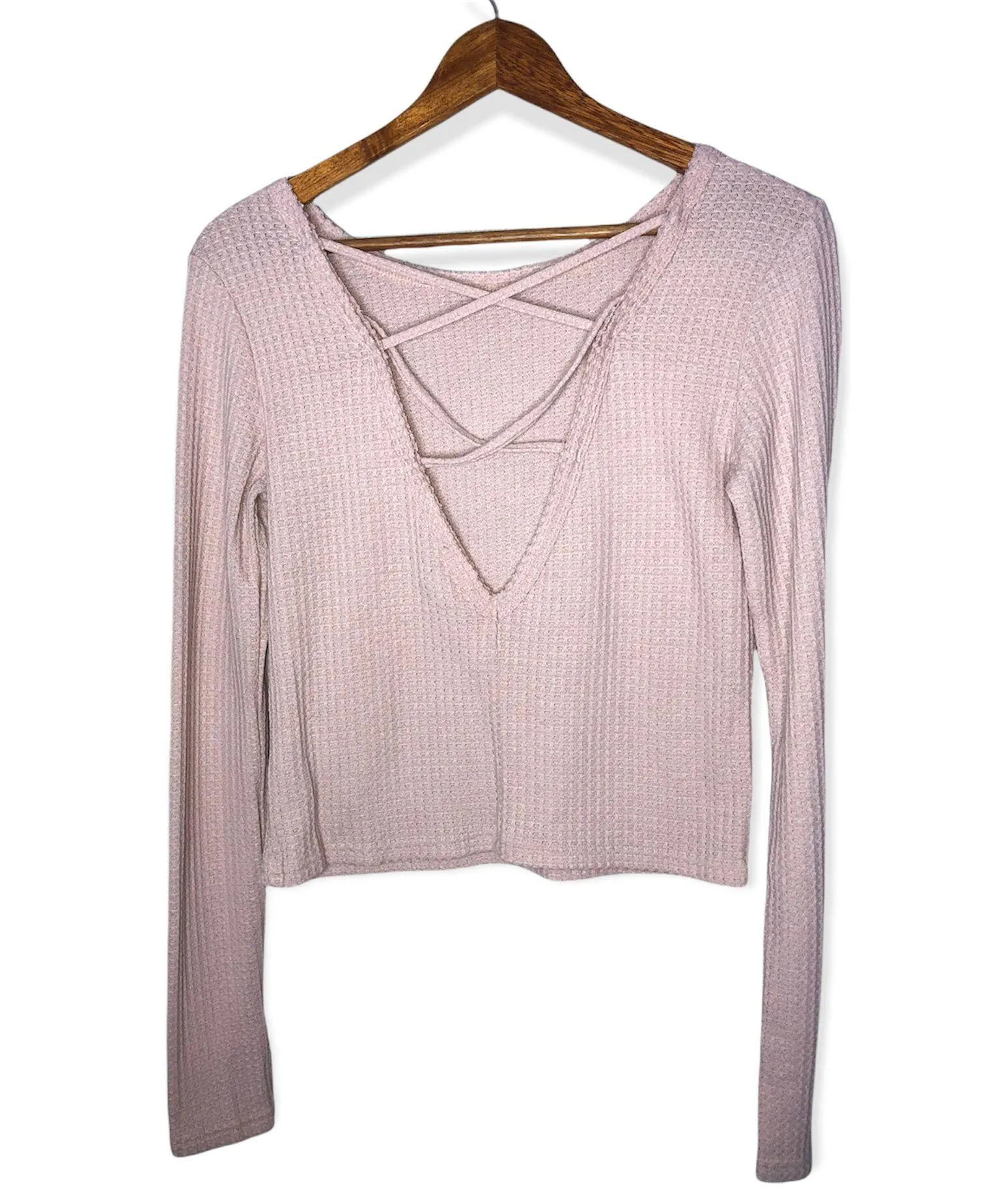Long Sleeve Criss Cross Back - Image 2