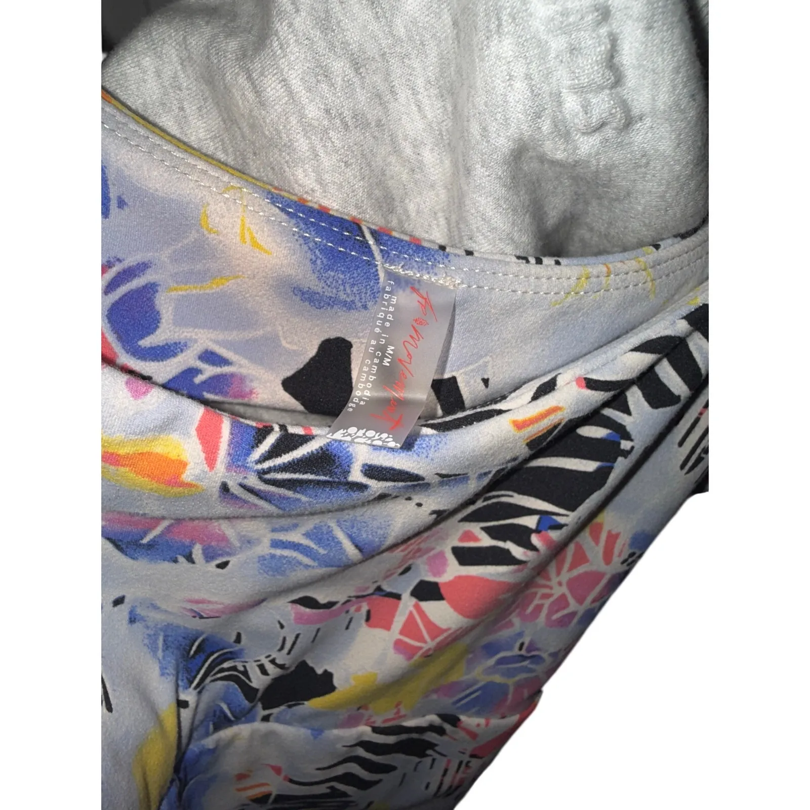 FP movement by Free People athletic floral tank top size medium - Image 3