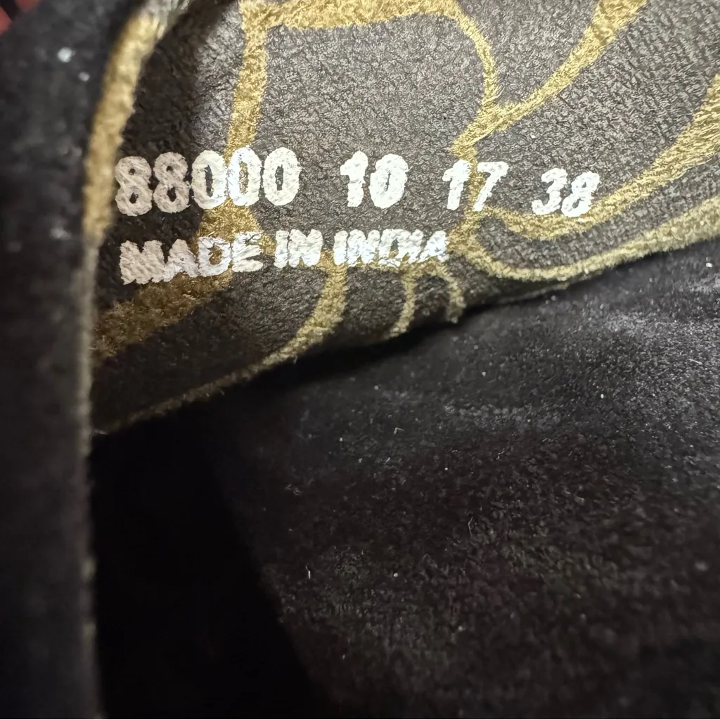 NEW Fly London Yebi Scrunch Ankle Boots Suede Leather Womens Shoes Black EU 38 - Image 5