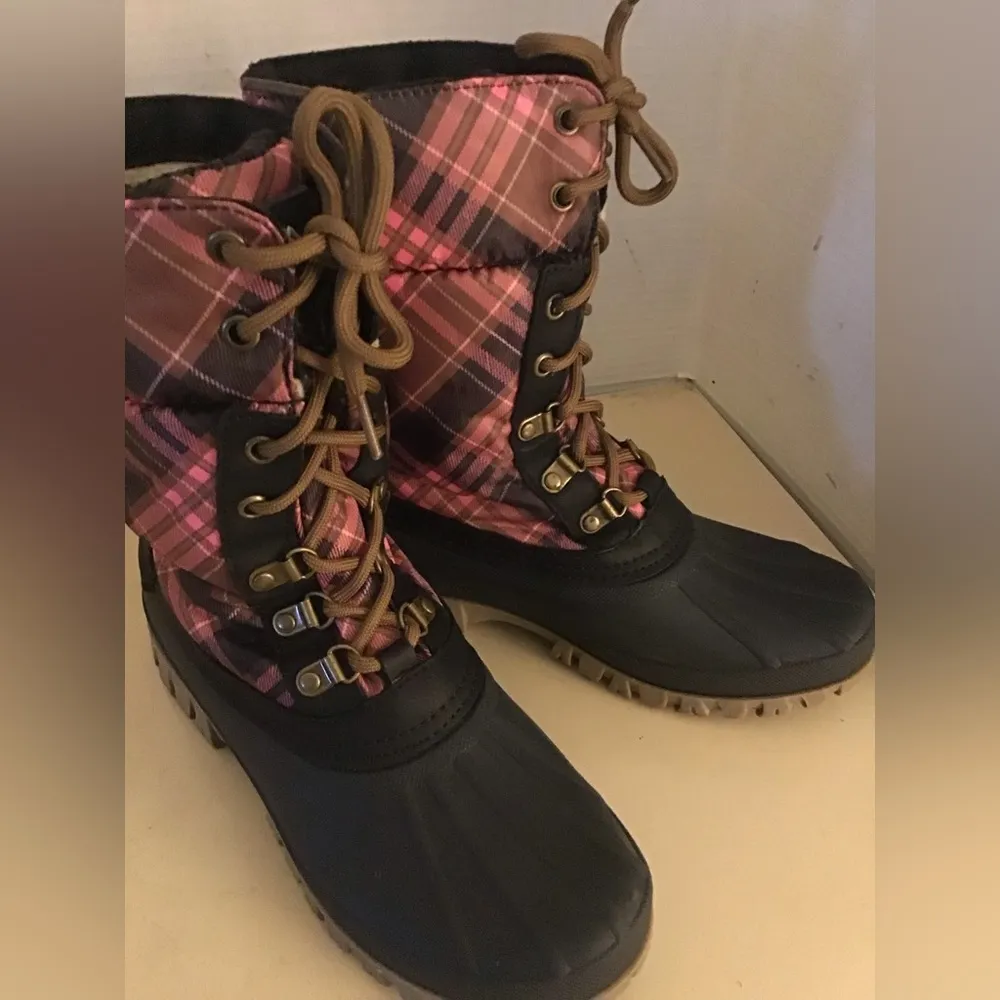 Cougar Storm women waterproof winter boots US 7 Red - Image 4