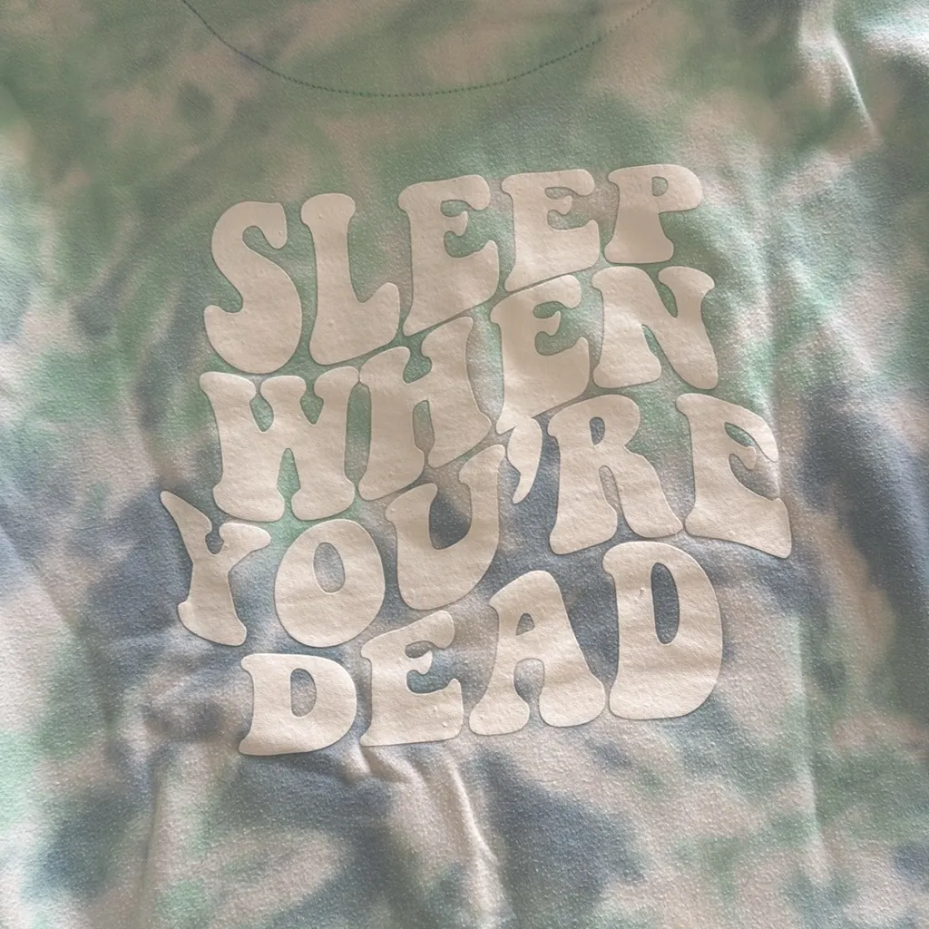 Brianna Chicken Fry Sleep When you’re dead hoodie - Image 2