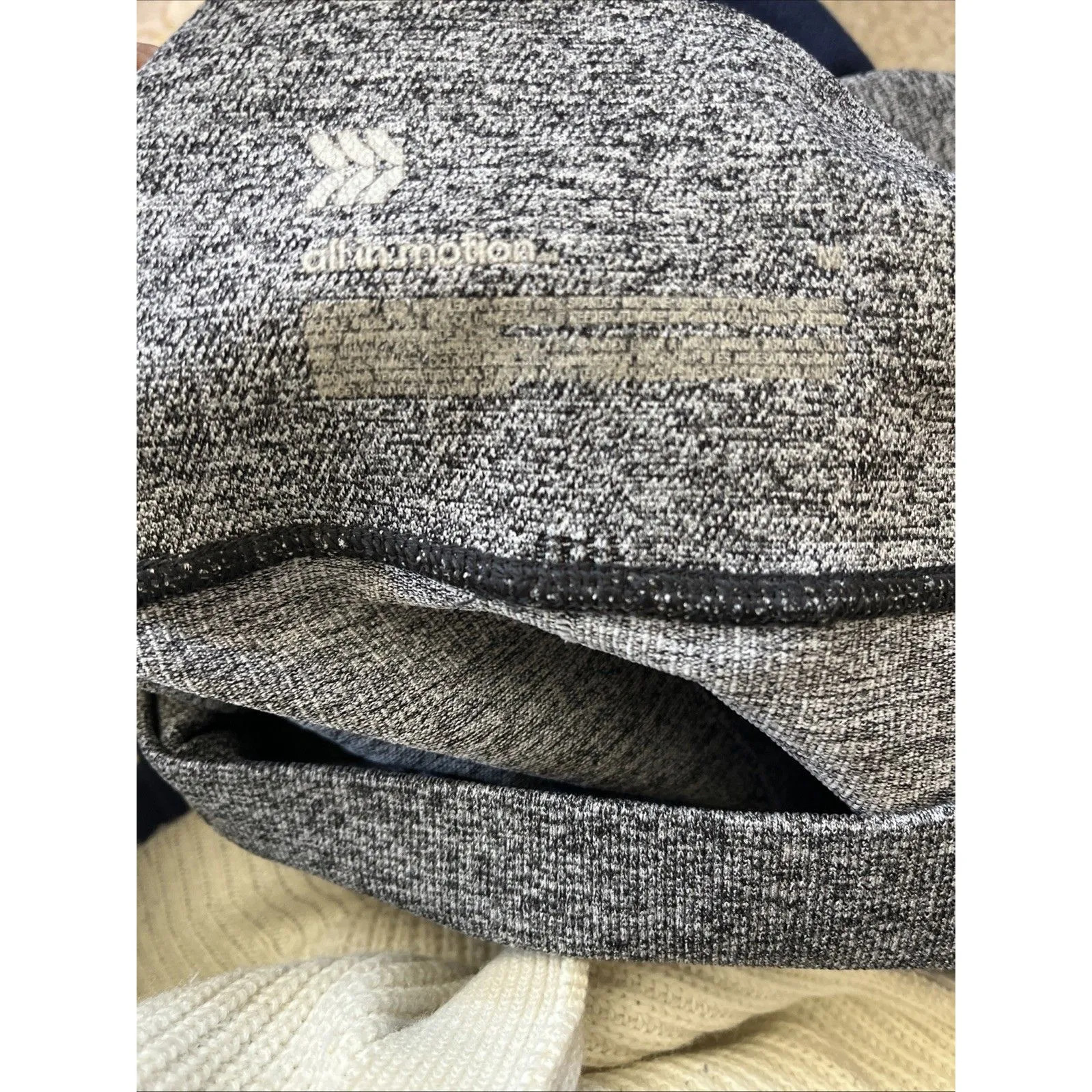 All in motion Leggings Flex High Rise Size Medium Long Slate Gray Yoga Running - Image 8