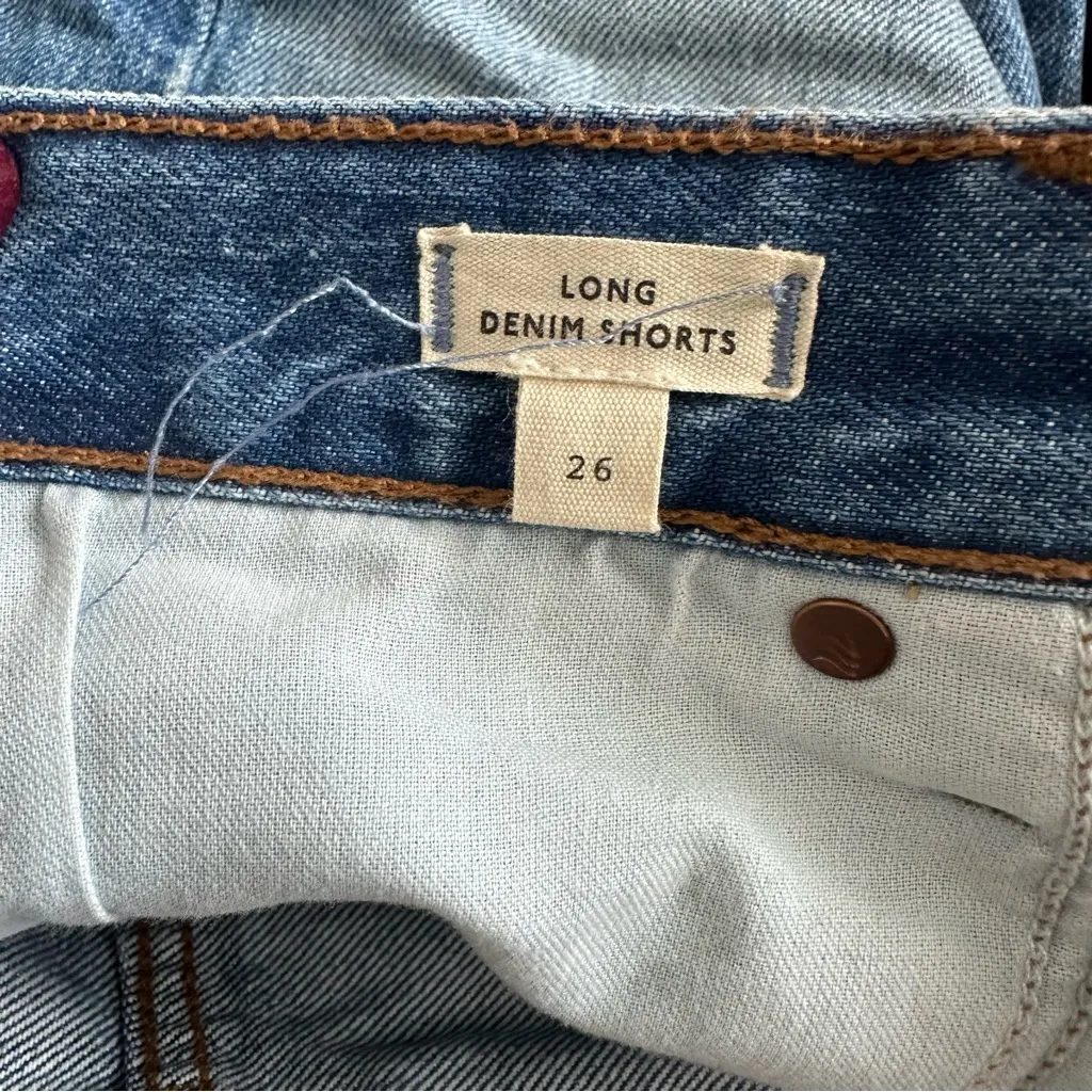 Madewell Long Denim Shorts - Image 8