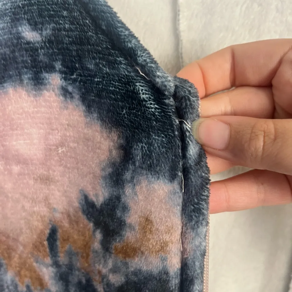 Natural Life Womens Sz small Fleece Jumpsuit Lounge Pajamas - Image 4