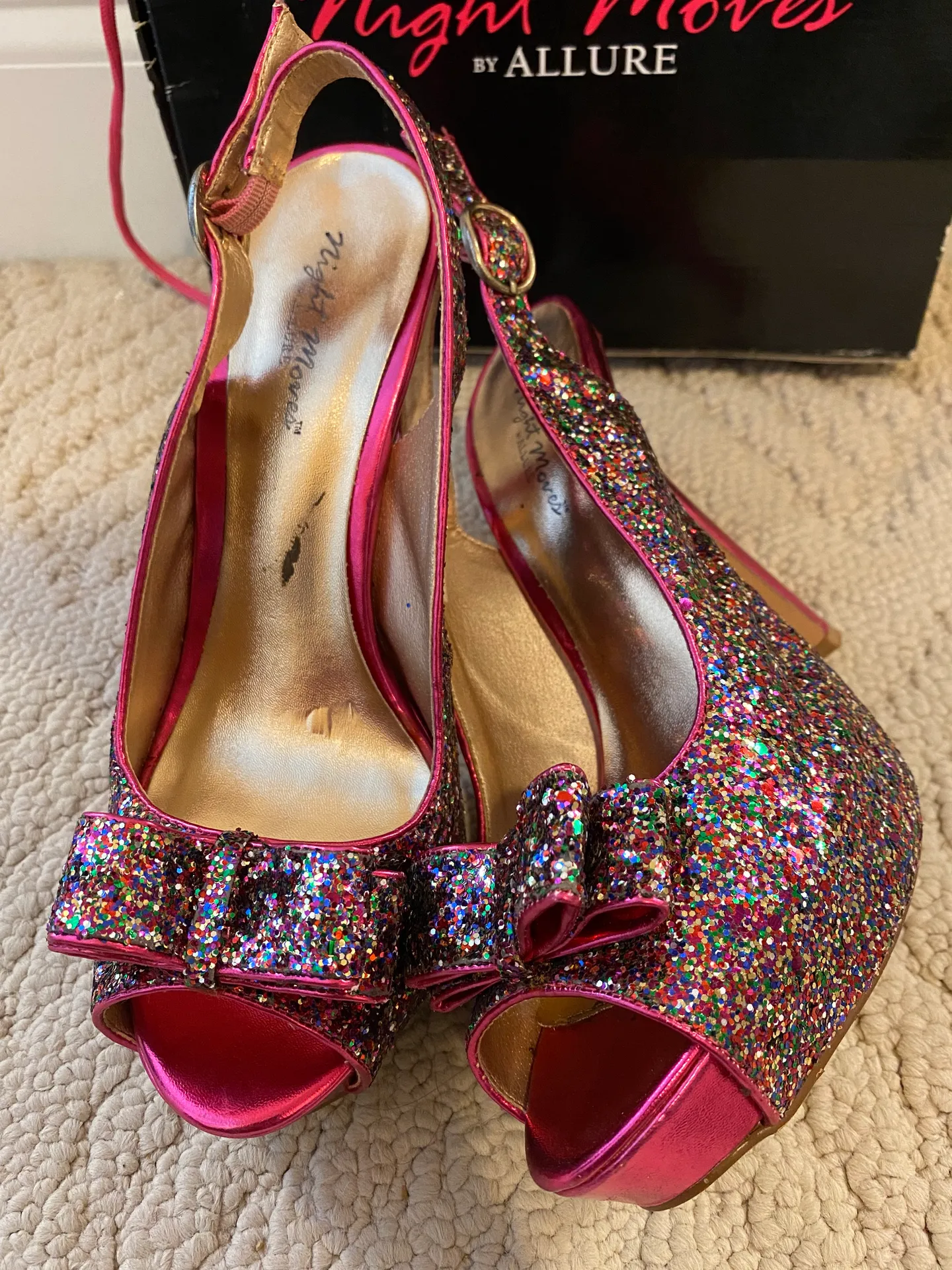Multicolored Sparkle Heel - Image 4