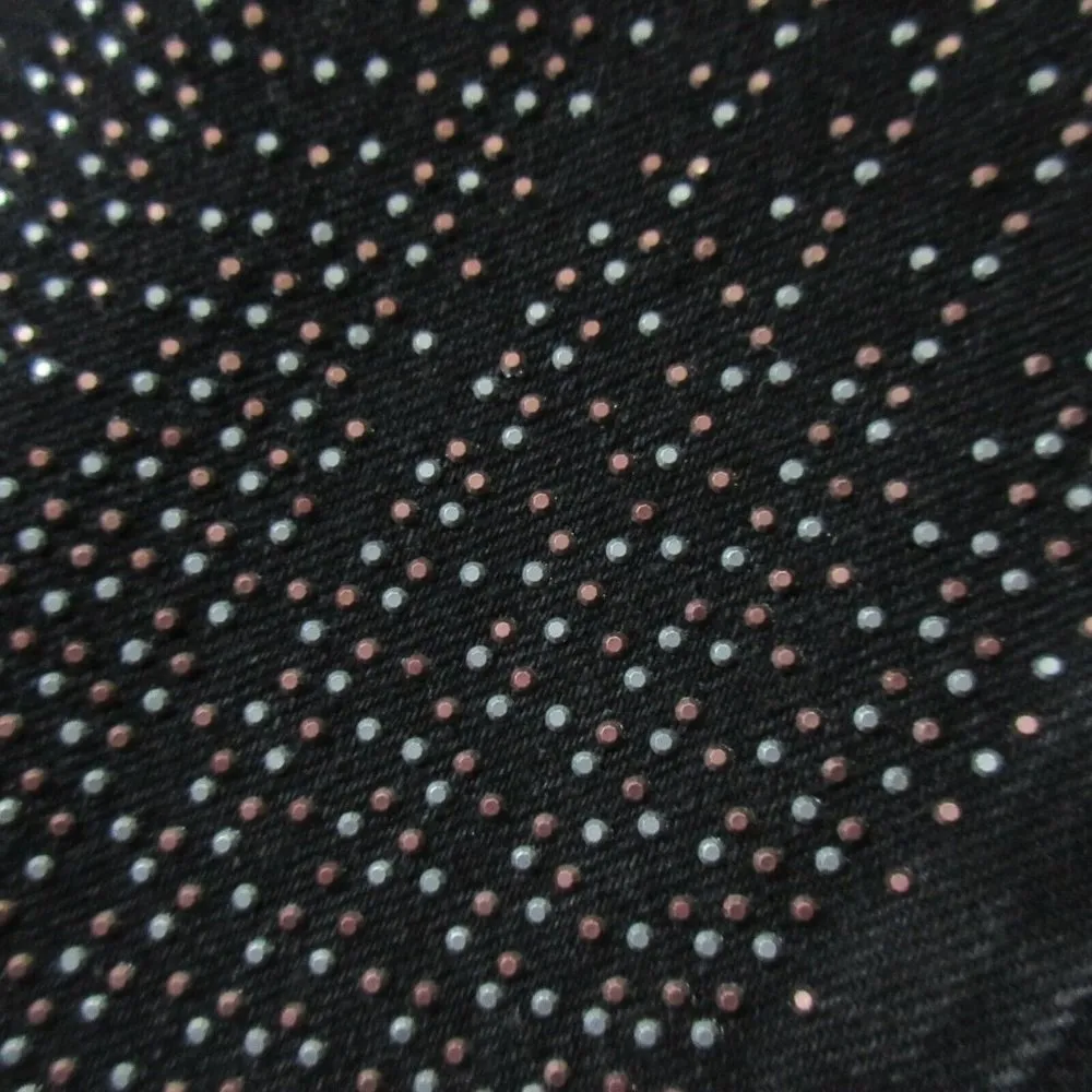 NWT Current/Elliott The Vintage Cropped Slim in Belmont Studded Jeans 26 - Image 4