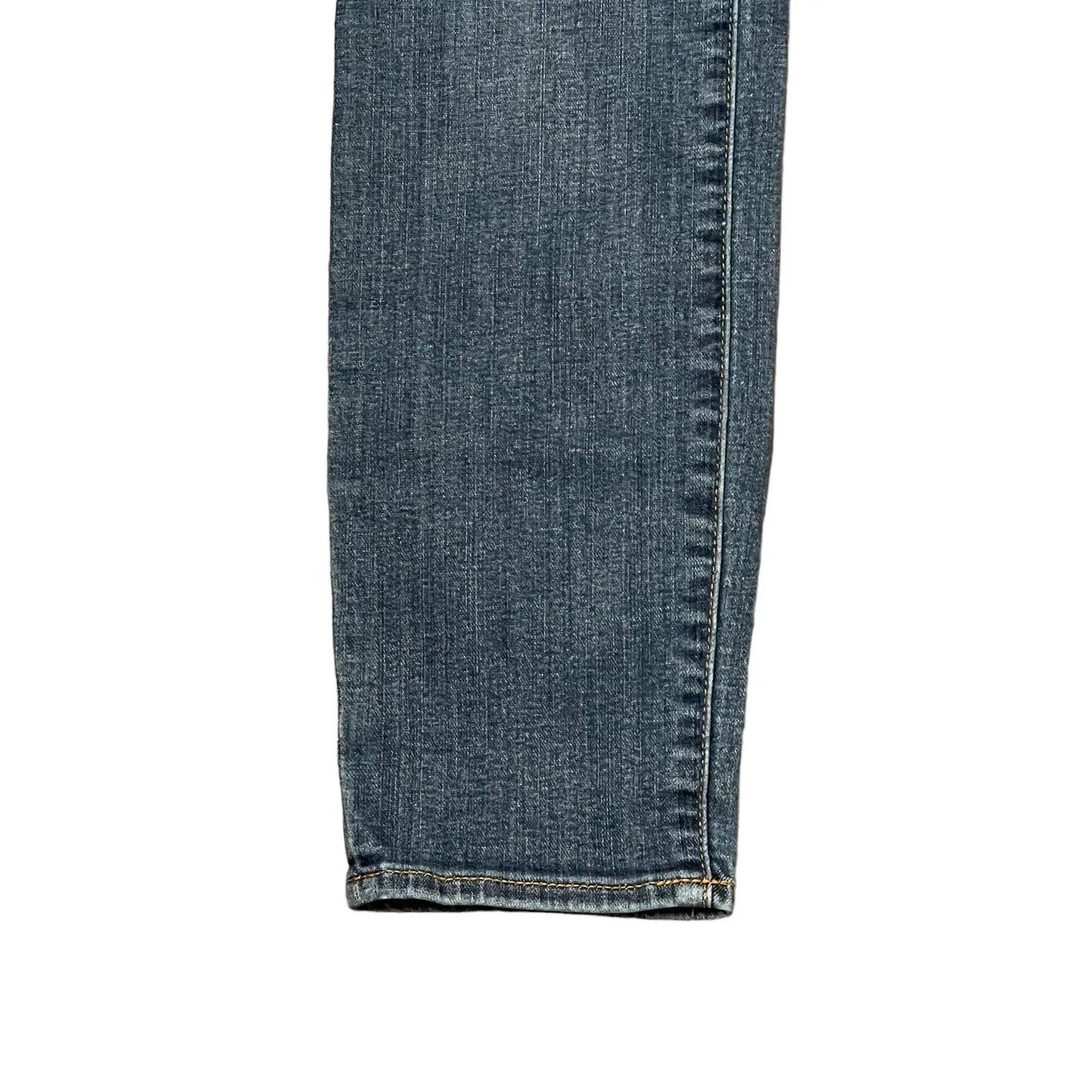 J. Crew Skinny Jeans Size 27/28 Blue‎ Womens Denim Cotton Stretch Blend 27X28 - Image 3