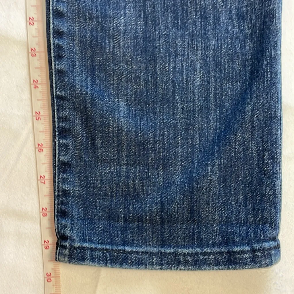 Chicos The Platinum Boyfriend Distressed Embellished Sequin Patch‎ Jeans 1 (8) - Image 15