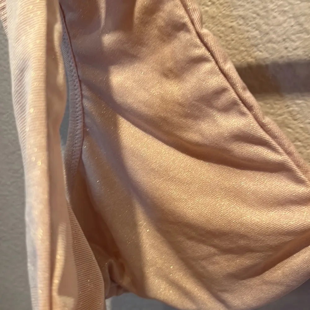 Aerie Pink Pink Gold Crop Top Bralette Top Size XL - Image 8