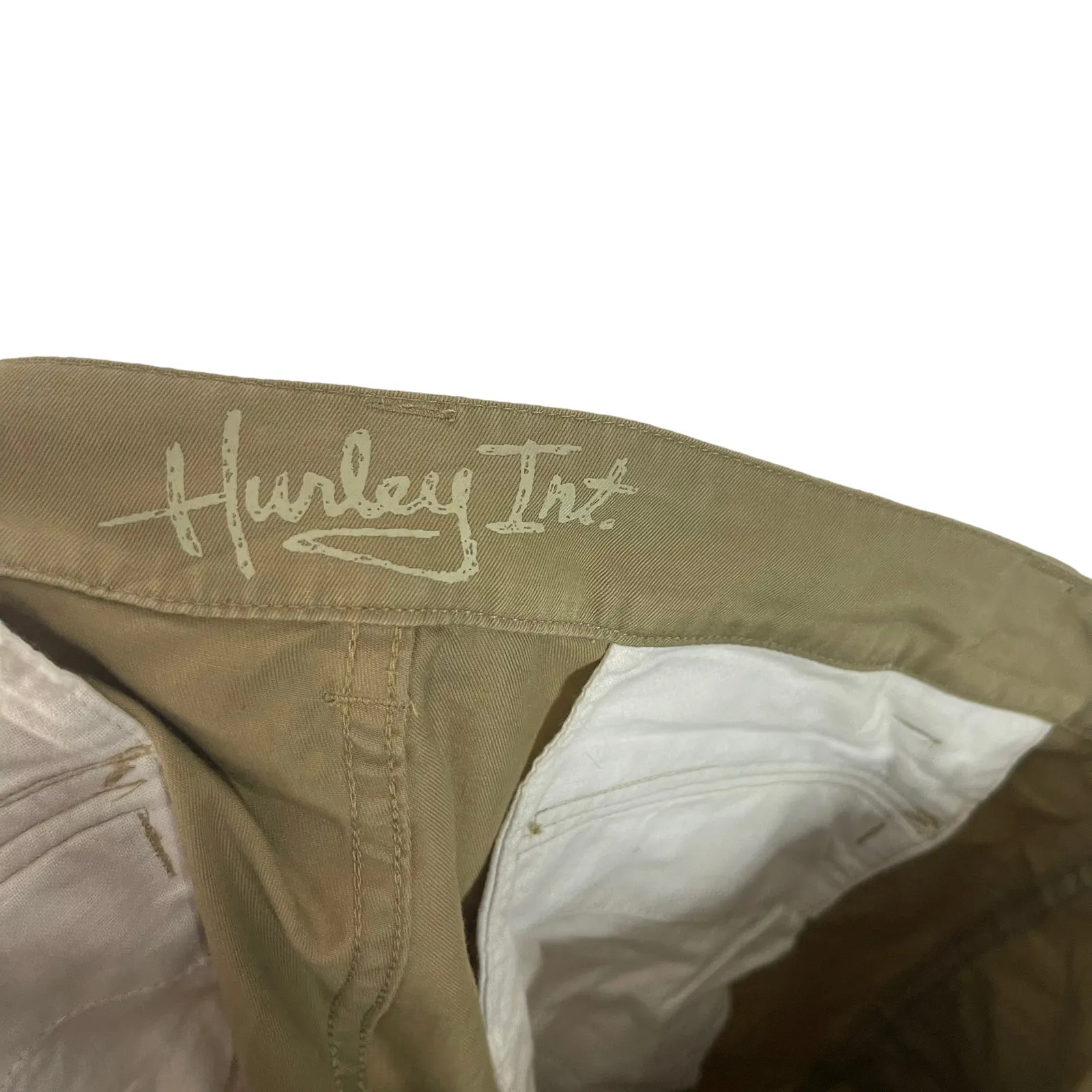 Hurley Women's Size 9 Cargo Khaki‎ Baggy Pants - Image 6