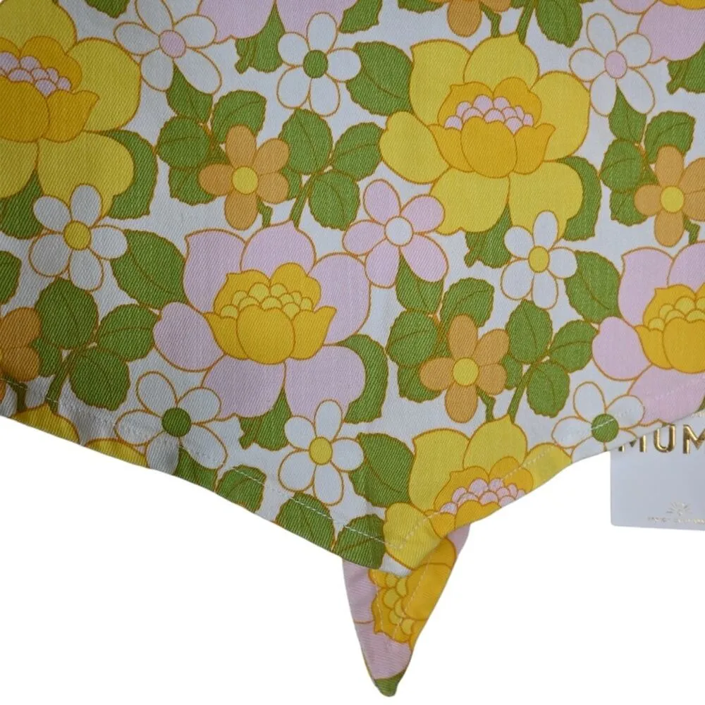 Show Me Your Mumu Womens XL Handkerchief Top in Fresh Floral NEW - Image 5