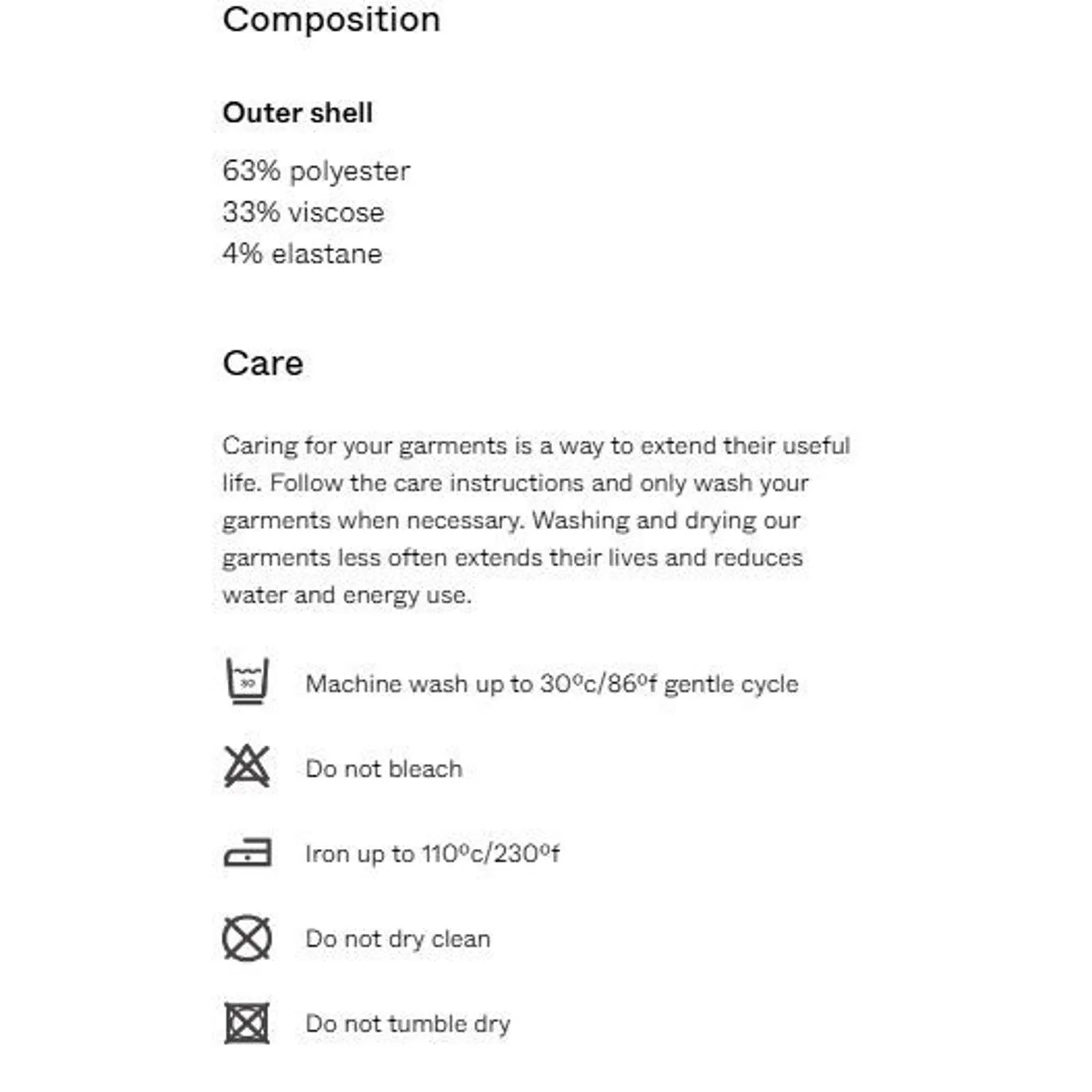 Bershka Solid Black Wide-leg pants Dress Pants Size 6: 28" Waist, 32" Inseam - Image 6