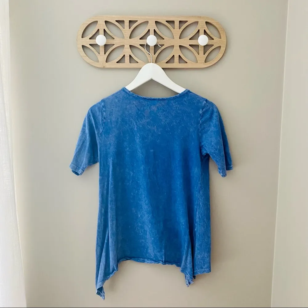 Def Leppard Tee Shirt Blue Sz Small - Image 6