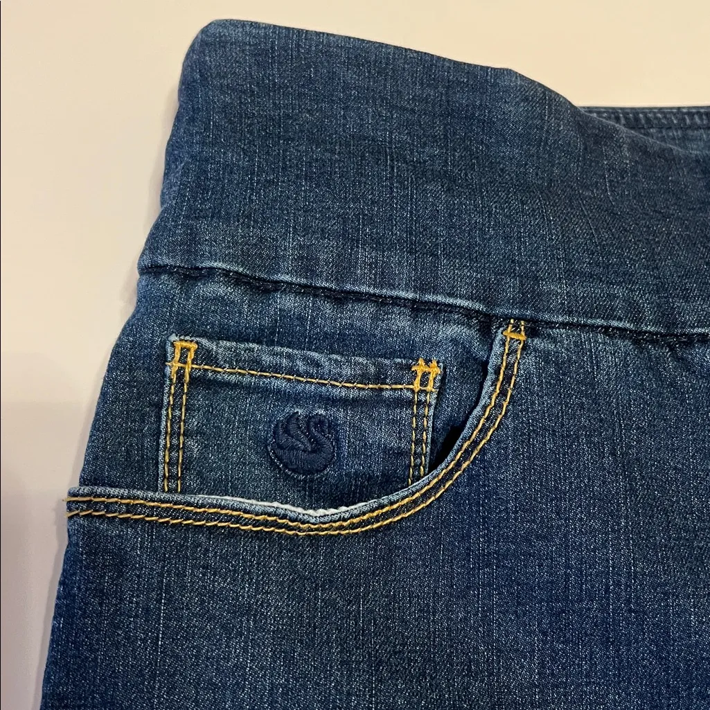 Gloria Vanderbilt Amanda Slimming pull up Jeans, waist band tummy control, sz 10 - Image 11