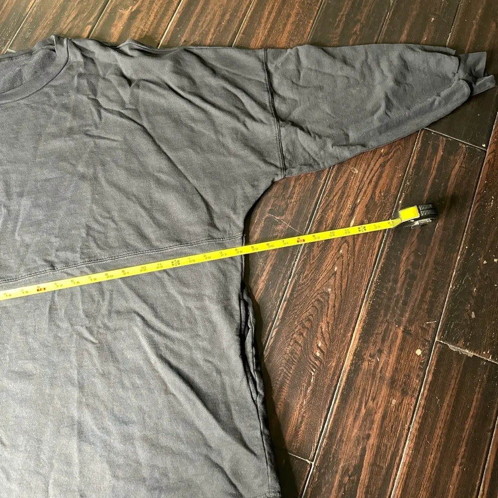 Oversized tee shirt dress Los Angeles Apparel casual bohemian coastal cotton - Image 3