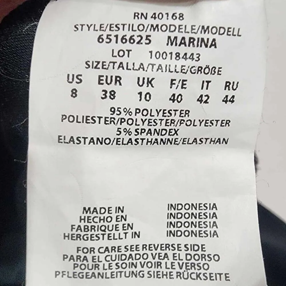 Miraclesuit Rock Solid Marina Swim Tankini Top Black 8 NEW - Image 6