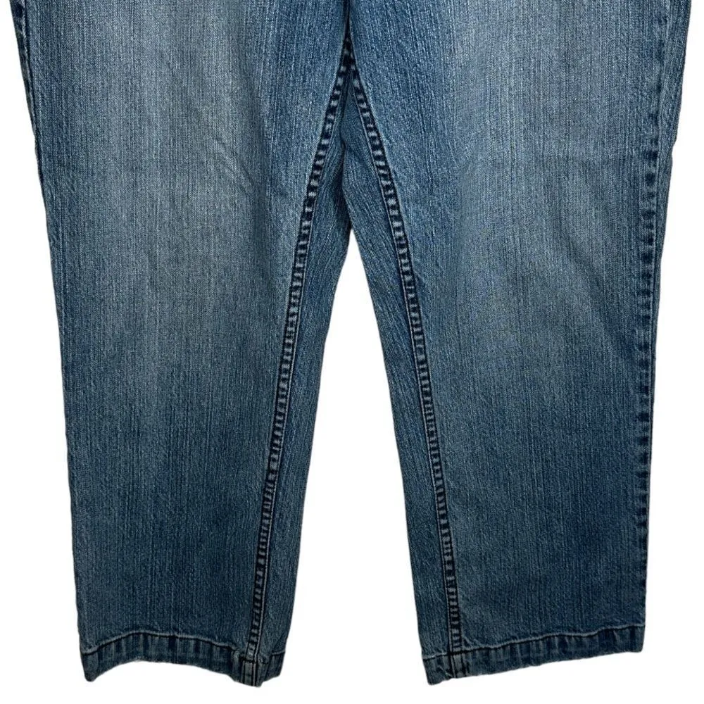 Vintage Calvin Klein‎ Jeans Blue Size 12 - Image 3