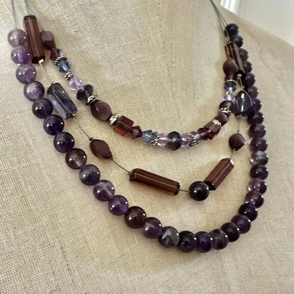 Artisan Amethyst & Crystal Three - Image 2