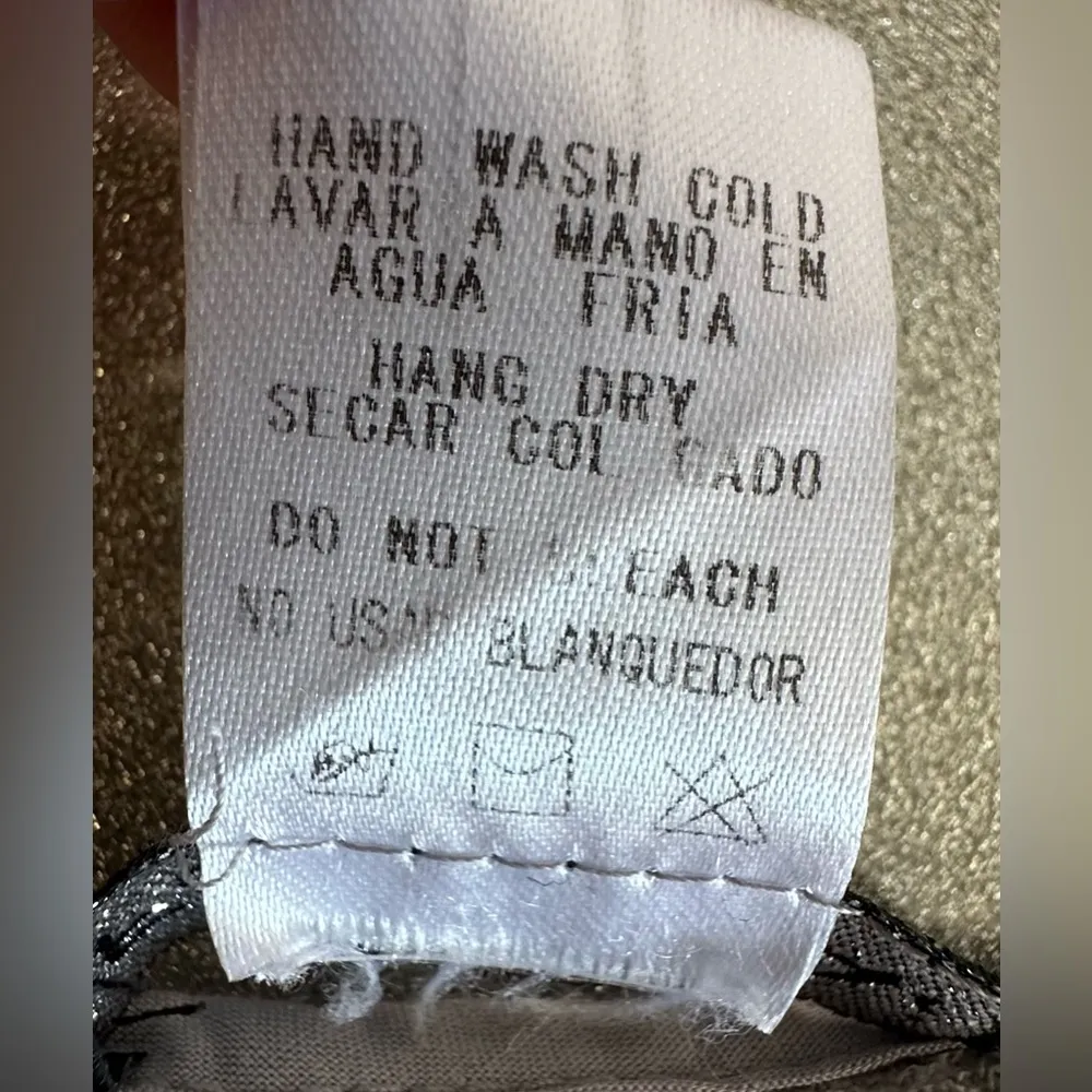 Fashion Ai Gray Lace Women's Top (574) Size XL - Image 12