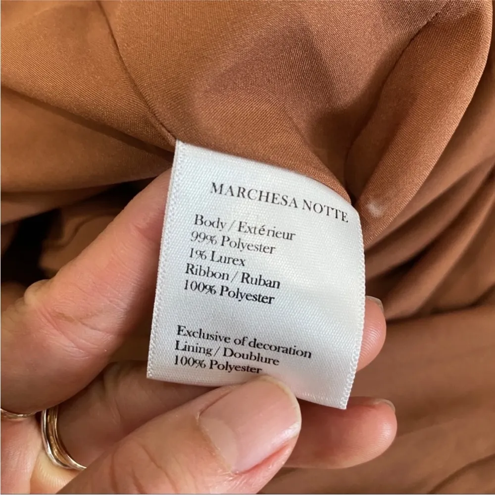 Marchesa Notte cocktail dress NWT Red Size 2 - Image 10