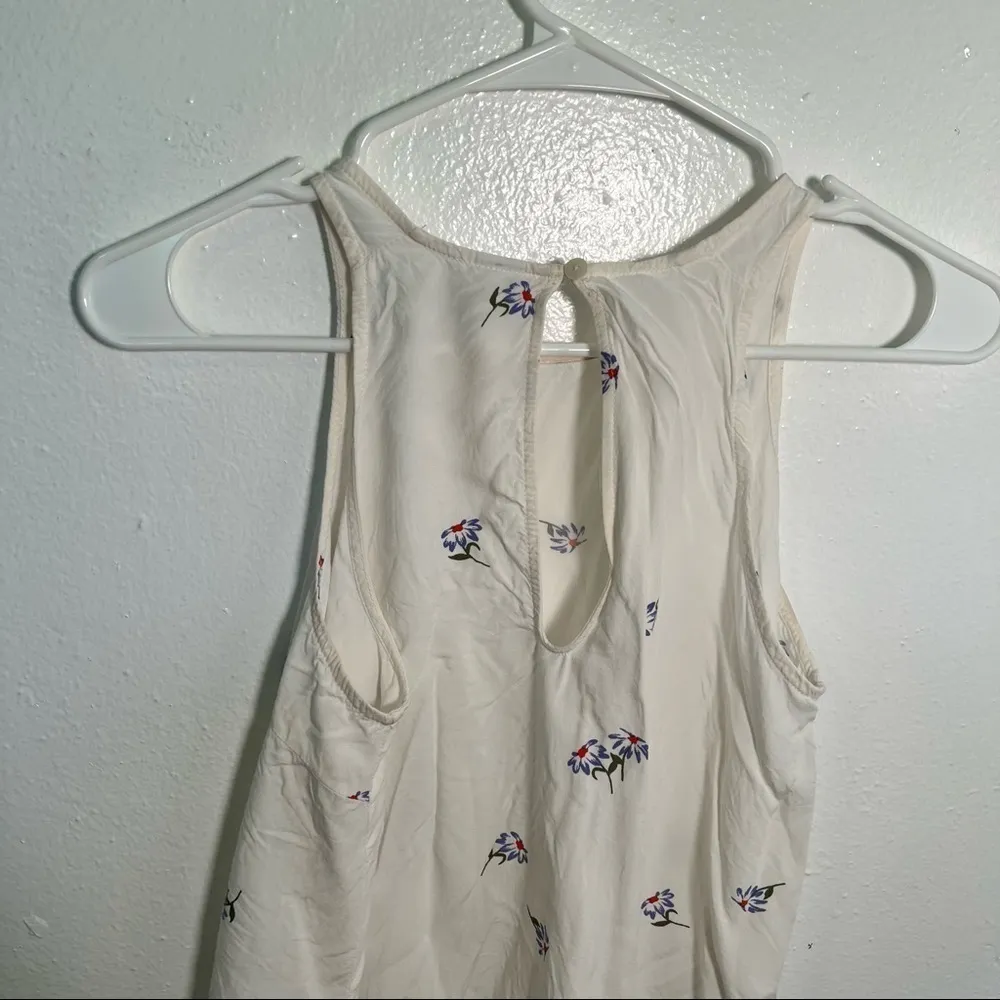 Old Navy Swing Tank Top White Floral - Image 8