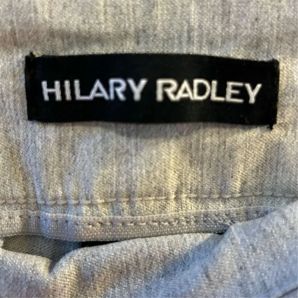 Hilary Radley Women's Slim Leg Gray Dress Pants Size M Workwear - Image 3