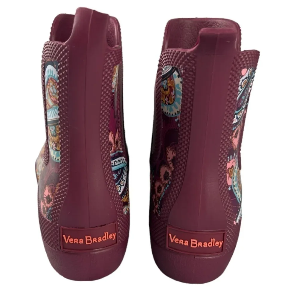 Every Wear Womens Waterproof Rain Boots Paisley Jamboree Size 7 - Image 5