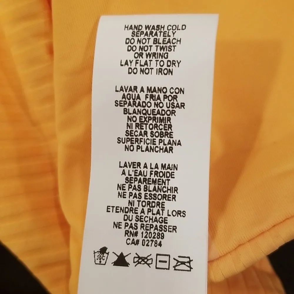 💕VITAMIN A💕 Bikini Kaya Bralette Top + Midori Bottom Iced Mango Ecorib NWT - Image 11