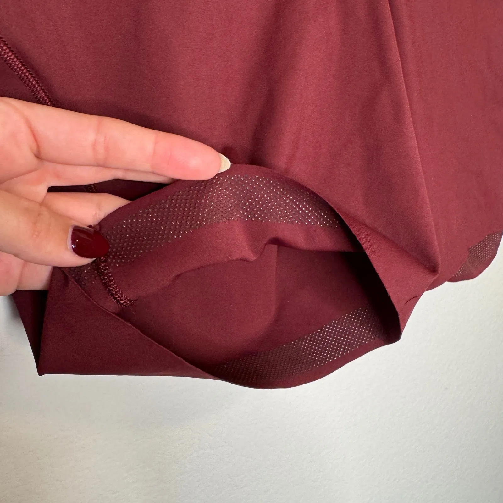 Lululemon Base Pace High-Rise Short 8" in Mulled Wine - Image 5