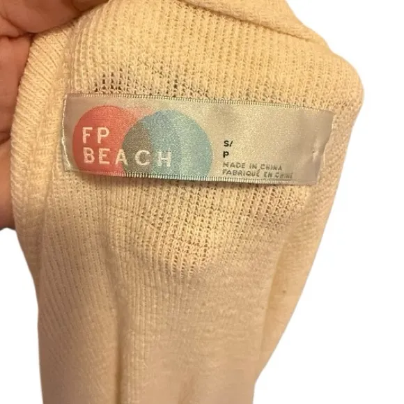 Free People Beach Cuddle Up Long Cardigan Sweater - Image 8