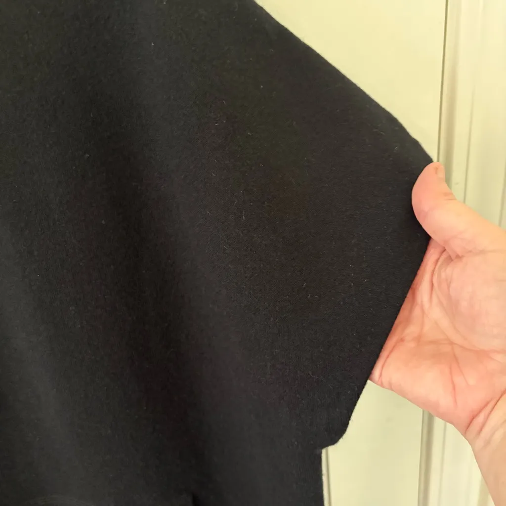 Marc Cain German Luxury Sport Black Wool Cashmere Cardigan Sweater Size 8. - Image 5