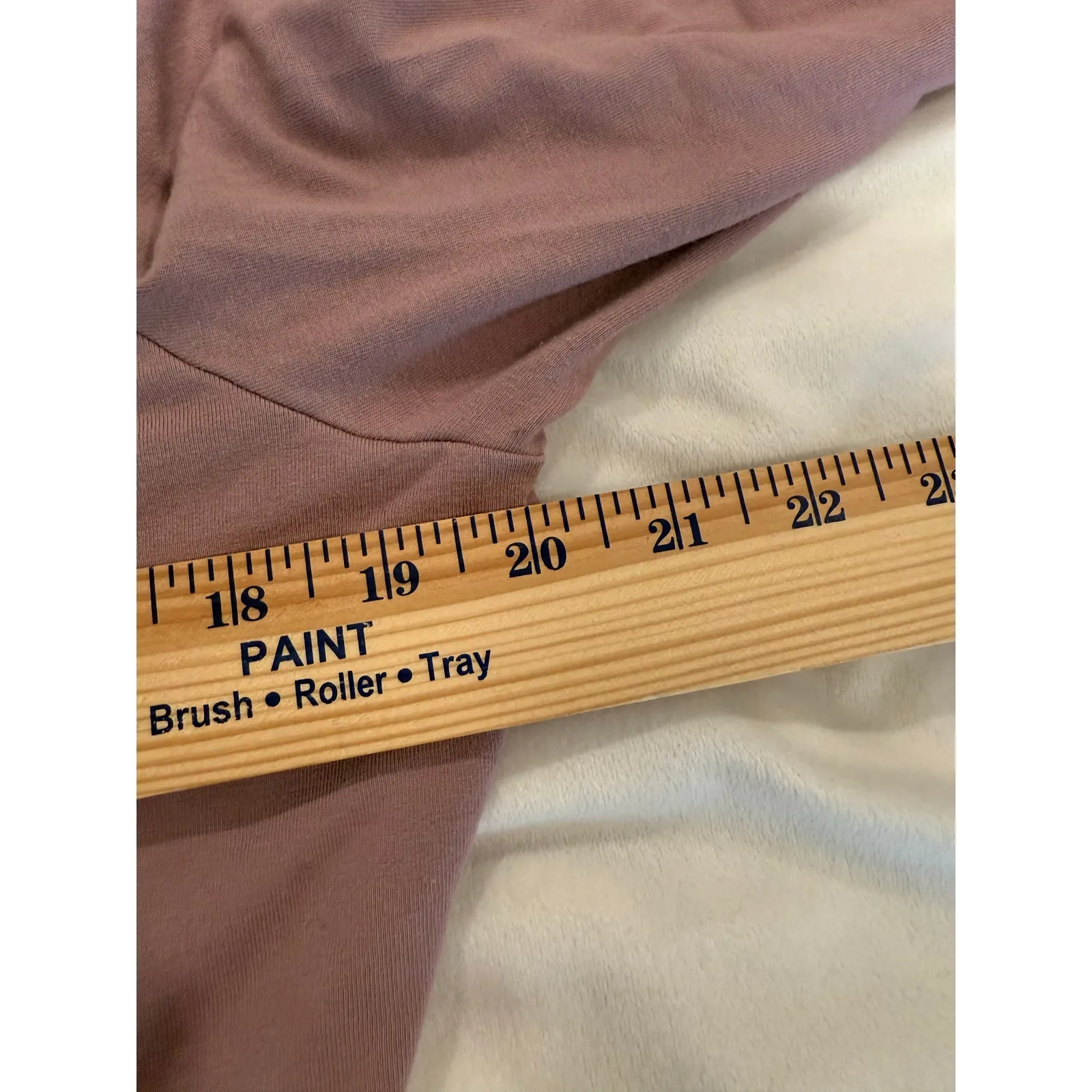 Eileen Fisher Long Sleeve Crew Neck Top Semi Crop Pink Women's Size Large - Image 7